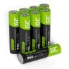 8x Ackumulatorer AAA R3 950mAh Ni-MH laddningsbara Batterier Green Cell