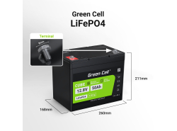 Green Cell® LiFePO4-batteri