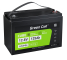 Green Cell® LiFePO4-batteri 12,8V 125Ah 1600Wh LFP-litiumbatteri 12V med BMS för husbil sol-vindenergi matbil husvagn