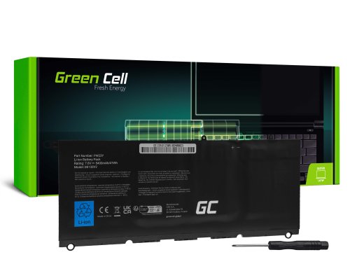 Green Cell Batteri PW23Y för Dell XPS 13 9360