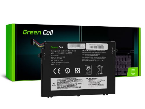 Green Cell Batteri L17C3P51 L17L3P51 L17M3P51 L17M3P52 för Lenovo ThinkPad E480 E485 E490 E495 E580 E585 E590 E595