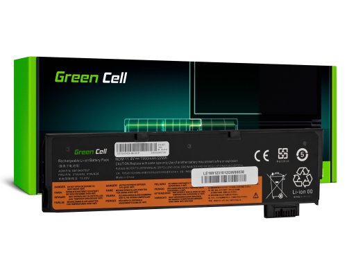 Green Cell Batteri 01AV422 01AV490 01AV491 01AV492 för Lenovo ThinkPad T470 T570 T580 T25 A475 A485 P51S P52S