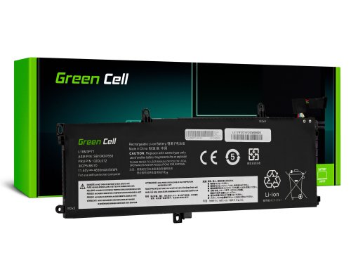 Green Cell Batteri L18L3P71 L18M3P71 för Lenovo ThinkPad T590 T15 P15s P53s