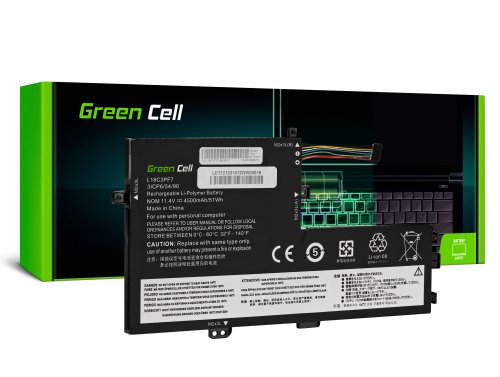 Green Cell Batteri L18C3PF7 L18M3PF7 för Lenovo IdeaPad C340-15IIL S340-14API S340-15API S340-15IIL S340-15IWL