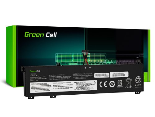 Green Cell Batteri L19C4PC1 L19M4PC1 för Lenovo Legion 5 5-15ARH05 5-15ARH05H 5-15IMH05 5-15IMH05H 5P-15ARH05H
