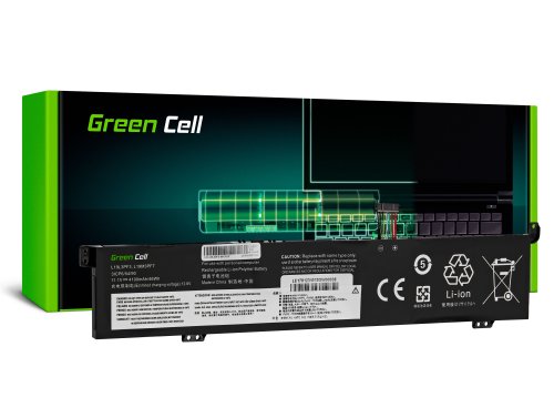 Green Cell Batteri L19M3PF7 för Lenovo IdeaPad Gaming 3-15ARH05 3-15IMH05 ThinkBook 15p IMH 15p G2 ITH