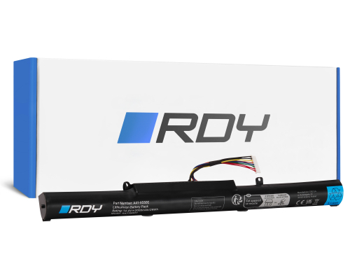 Batteri RDY A41-X550E för Asus R510 R510D R510DP R751LN R751J R752L R752LAV R752LB X550D X550DP X750J X751L F550D F751L