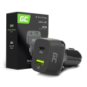 Green Cell Biladdare 48W Power Delivery med Quick Charge 3.0 - USB-C, USB-A