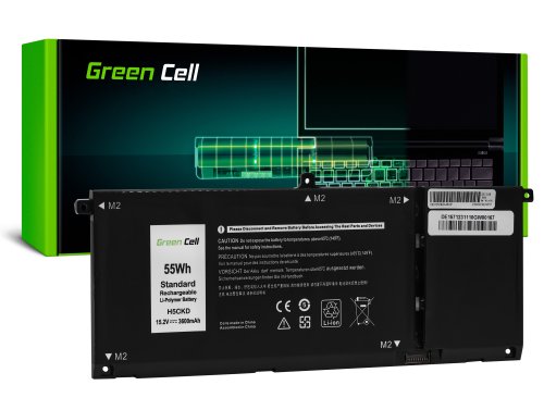 Green Cell Batteri H5CKD TXD03 för Dell Inspiron 5400 5401 5406 7300 5501 5502 5508