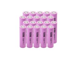 20x Battericeller Batterier Green Cell 18650 Li-Ion INR1865026E ICR18650-26J 3.6V 2600mAh