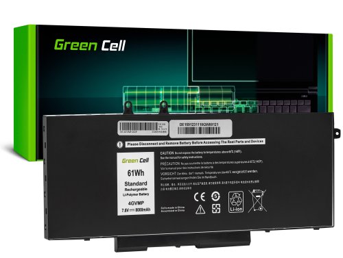 Green Cell Batteri 4GVMP för Dell Latitude 5400 5410 5500 5510 Precision 3540 3550