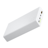 Green Cell PowerPlay20s Vit PowerBank 20000mAh 22,5W PD USB C med snabbladdning för iPhone 15 14 13 12 11 X, Samsung Galaxy S24