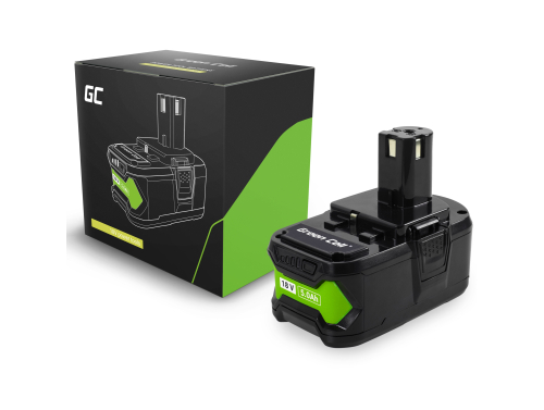 Green Cell-batteri (18V 5Ah Li-Ion) RB18L50 för Ryobi ONE+ elverktyg ersättningsbatteri RB18L50 RB18L40