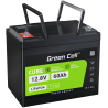 Green Cell® LiFePO4 batteri 12,8V 60Ah 768Wh LFP litiumbatteri 12V med BMS för solcellshusvagn matbil elbåt