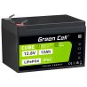 Green Cell CUBE LiFePO4 Batteri 12Ah 12.8V 153.6Wh LFP litiumbatteri 12V för Rullstolar, Leksaker, Skotrar, Rullstolar, Matbil