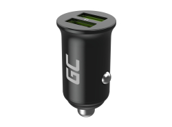 Green Cell Autoladegerät 36W GC PowerRide Nano36 mit 2x USB-A Ultra Charge Schnellladung