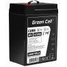 Green Cell CUBE AGM IP54 6V 4.5Ah batteri VRLA blybatterileksaker elektriska leksaker larmar barnfordon