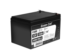 Green Cell ® AGM 12V 12Ah batteri VRLA blybatterileksaker elektriska leksaker larmar barnfordon