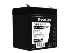 Green Cell ® AGM 12V 4,5Ah batteri VRLA blybatteri Unbemann UPS UPS system UPS system backup batteri