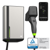 Green Cell GC HabuDen Wallbox 11kW 22kW 32A 7,5m laddkabel typ 2 Intelligent laddstation för elbilar med GC App Bluetooth WiFi