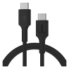 Greencell PowerStream Hållbar USB-C Kabel 1,2m 100W Panther Black