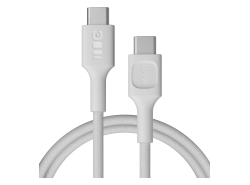 USB-C-kabel 1,2m 100W Greencell PowerStream Snabbladdning PD Snow White
