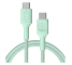 USB-C-kabel 1,2m 100W Greencell PowerStream Snabbladdning PD Mint Green