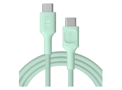 USB-C-kabel 2m 100W Greencell PowerStream Snabbladdning PD Mint Green