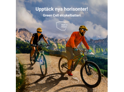 GC Silverfish batteri för Ebike elcykel med en 24V 11,6Ah 280Wh Silverfish laddare, inklusive för Prophete. polsk produktion.