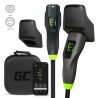 Green Cell GC Habu Mobil EV-laddare 11kW 7m Typ 2 CEE 16A Wallbox med App + Habu Holder - laddkabelhållare för EV