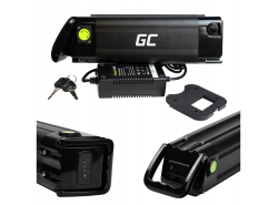 GC Silverfish batteri till Ebike elcykel med laddare 24V 10,4Ah 250Wh XLR 3 pin, inklusive för Prophete. Polsk produktion.