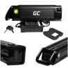 GC Silverfish batteri till Ebike elcykel med laddare 24V 10,4Ah 250Wh XLR 3 pin, inklusive för Prophete. Polsk produktion.