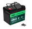 Green Cell Cube AGM VRLA IP54 12V 33Ah underhållsfri batteri för gräsklippare, skoter, båt, rullstol