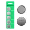 5x litiumbatteri CR2025 CR 2025 3V 160mAh Greencell knappcell Blister