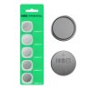 5x litiumbatteri CR1620 CR 1620 3V 70mAh Greencell knappcellsbatteri Blister