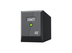 Nödströmsaggregat UPS Greencell 1500VA 900W PowerProof med LCD-display