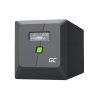 Nödströmsaggregat UPS Greencell 1000VA 600W PowerProof med LCD-skärm