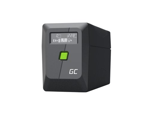 UPS Greencell 650VA 360W PowerProof med LCD-skärm