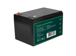 Greencell AGM VRLA 12V 12Ah underhållsfri akumulator för kassa leksaker kameror (152x99x100mm)