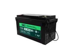 Greencell AGM VRLA 12V 120Ah underhållsfritt batteri för båtar, fotovoltaik och solpaneler (173x406x233mm)