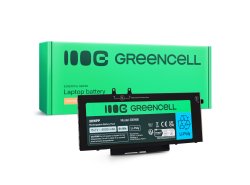 Batteri Greencell för Dell 3HWPP Dell Latitude 5400, 5401, 5410, 5411, 5500, 5501, 5510, 5511, 7591