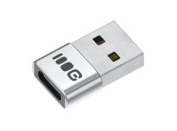 Adapter Plug&Play Greencell 2,4 A USB-A till USB-C 480 Mbps 12 W aluminium
