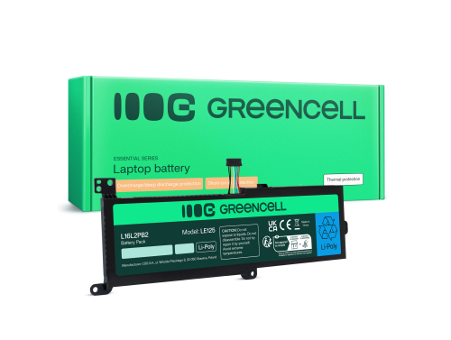 Green Cell Batteri L16C2PB2 L16M2PB1 för Lenovo IdeaPad 3-15ADA05 3-15IIL05 320-15IAP 320-15IKB 320-15ISK 330-15AST 330-15IKB
