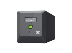 Nödkraft UPS Greencell 1000VA 700W PowerProof med LCD-skärm