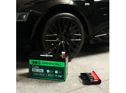 Green Cell CUBE AGM IP54 12V 55Ah batteri VRLA blybatteri Unbemann fiskeskärare båtskoter gräsklippare gräsklippare