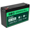 Green Cell ® AGM 6V 12Ah batteri VRLA blybatterileksaker elektriska leksaker larmar barnfordon