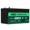 Green Cell ® AGM 12V 1.2Ah batteri VRLA blybatterileksaker elektriska leksaker larmar barnfordon