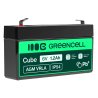 Green Cell ® AGM 6V 1.2Ah batteri VRLA blybatterileksaker elektriska leksaker larmar barnfordon