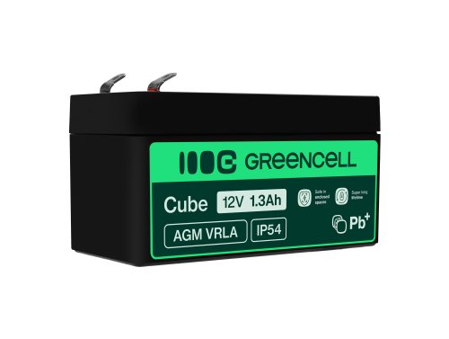 Green Cell ® AGM 12V 1.3Ah batteri VRLA blybatterileksaker elektriska leksaker larmar barnfordon
