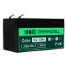 Green Cell ® AGM 12V 1.3Ah batteri VRLA blybatterileksaker elektriska leksaker larmar barnfordon